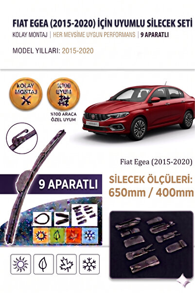 Autobase Fiat Egea Ön Cam Silecek Takımı 2015-2020