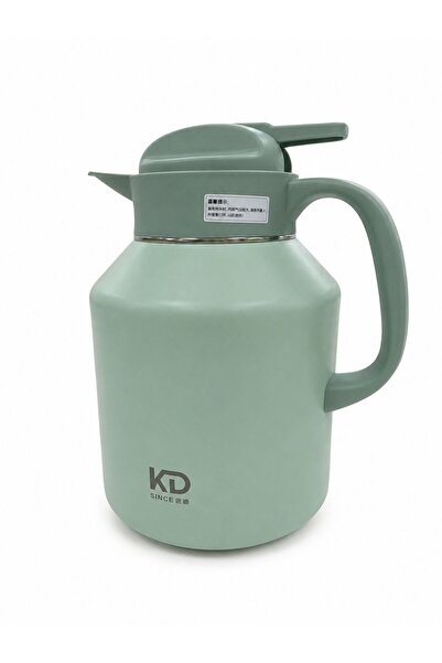KD 2 Litre Vakumlu Çelik Termos Sürahi – SUS 304 Paslanmaz Çelik – Sıcak & So...
