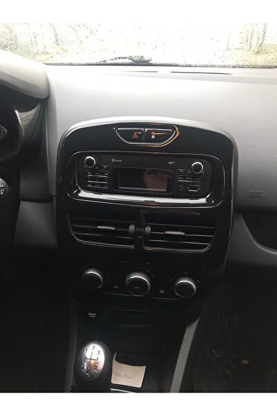 FD Damla Etiket Renault Clio 4 Full Set Piano Black Parlak Siyah Maun Kaplama