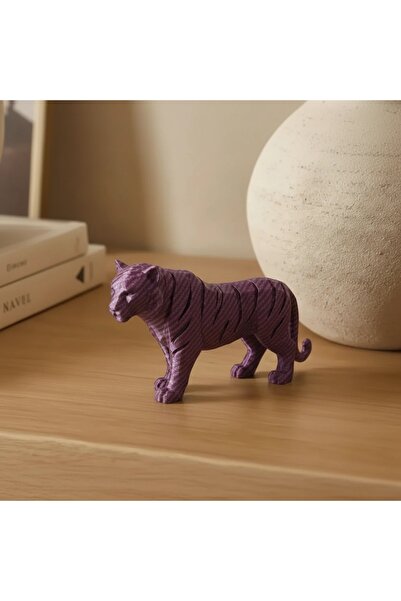 OEM Japandi Style Tiger Decorative Figurine, 3D Printing