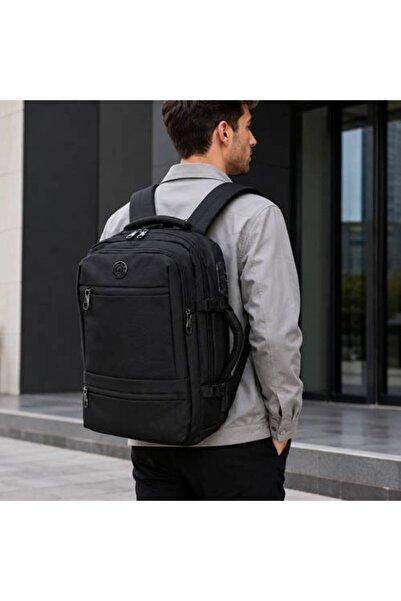 Assoda 18-inch Laptop Backpack with Lock + USB Water Resistant
