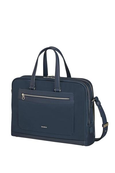 Samsonite Zalia 2,0-15,6 inç dizüstü bilgisayar çantası, 41 cm, 14,5 L, mavi ...