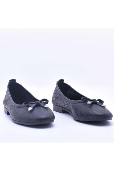 Gusse Katrik Women's Printed Leather Ballerinas