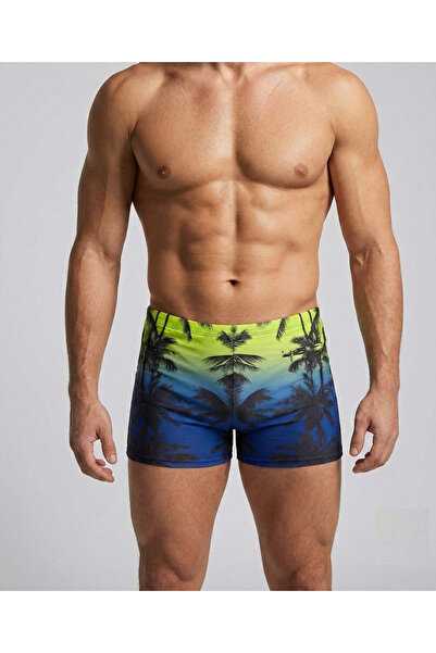 embody Slip de baie tip boxer pentru bărbați, cu șnur de ajustare și buzunar,...