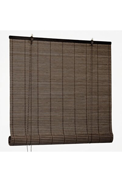 Z Store Dark Brown Bamboo Window Blind – 90x180 cm