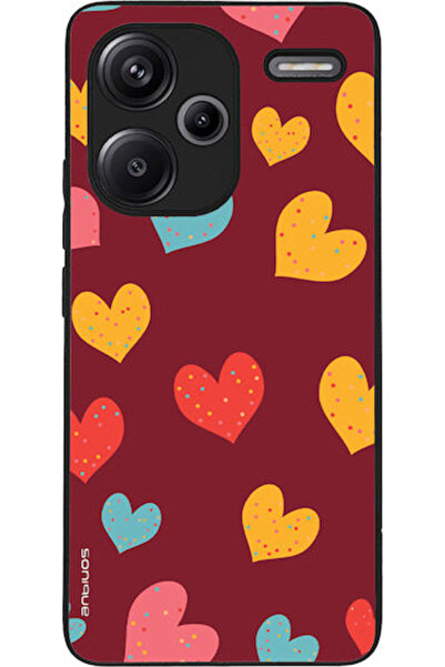 Other Θήκη Sonique Heart Series για Xiaomi Redmi Note 13 Pro Plus 5G Μπορντό