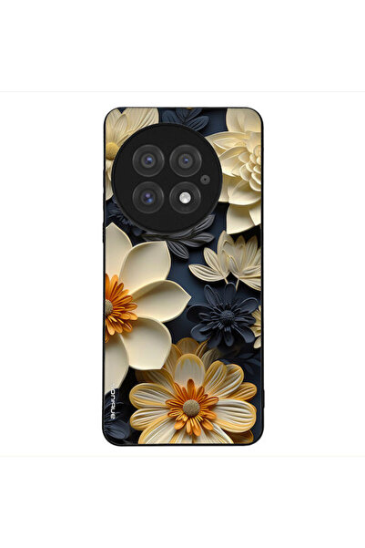 Other Θήκη Sonique Σειράς 3D Λουλουδιών για Oneplus 13 5G Εκρού