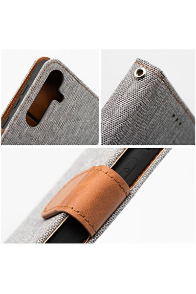 OEM Jeans Book Σιλικόνης Γκρι (Galaxy A15)