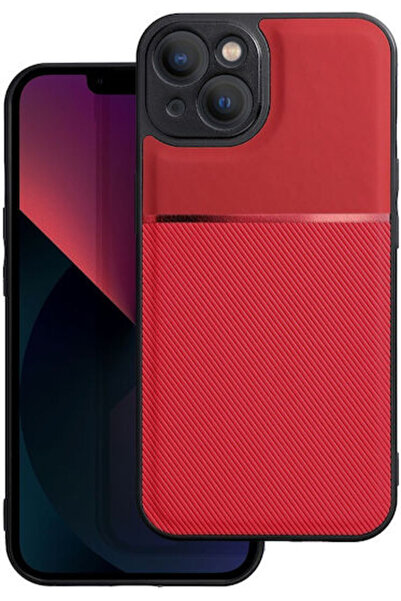 Forcell Noble Κόκκινη Θήκη Πλάτης Σιλικόνης (iPhone 13)