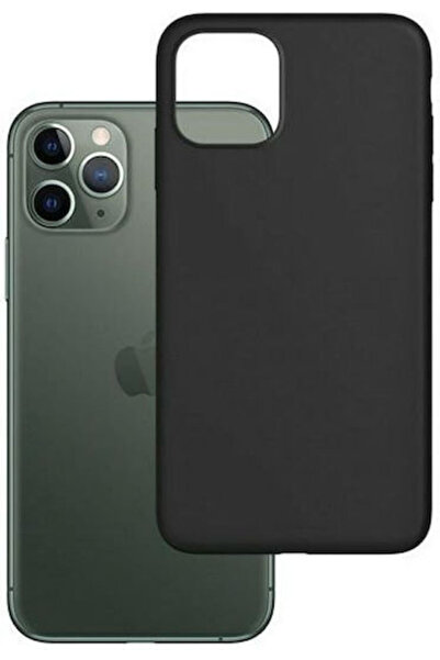 OEM Μαύρη ματ θήκη πλάτης σιλικόνης (iPhone 12 Pro Max) Κωδικός: CS1029BK