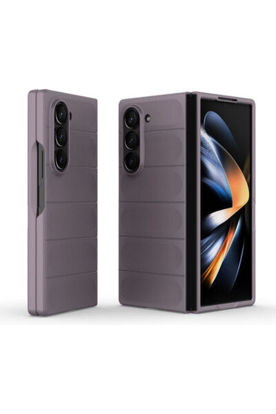 Techsuit Μαγική Πλαστική Πορφυρή Πίσω Θήκη (Galaxy Z Fold6)