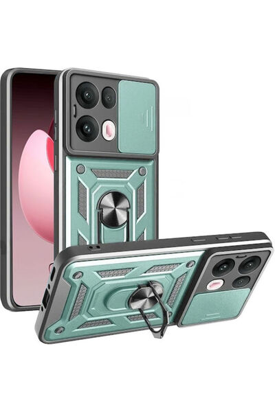 Techsuit Θήκη Προστασίας Σιλικόνης Πράσινη (Oppo Reno13 Pro) Κωδικός: KF2346627