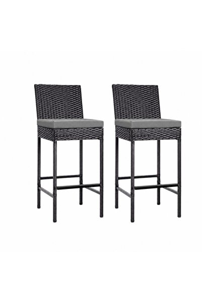 Garvee Modern Velvet Bar Stool with Sturdy Metal Frame, 65cm Counter Stool fo...