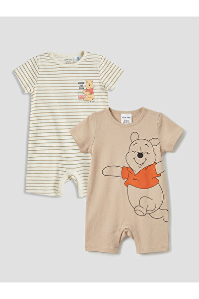 LC Waikiki Set salopetă pentru bebeluși băieți cu imprimeu Winnie the Pooh