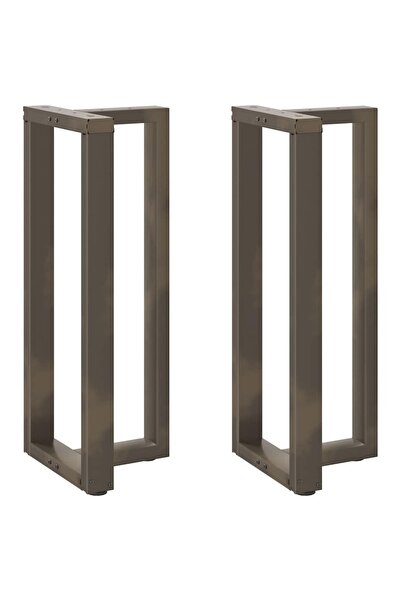 vidaxl Picioare de masă de bar în formă de T, 2 buc., negru, 50x35x(100-101) ...