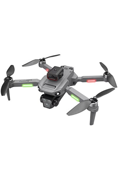 alphastore M3 Pro Katlanır Drone - Çift Bataryalı 4K Çift Kamera Optik Akış K...