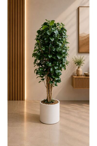 sahome Artificial Almond Tree with Fiber Base, 130cm Tall