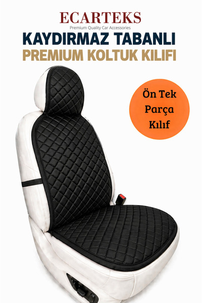 ECARTEKS PREMİUM QUALİTY CAR ACCESSORİES Oto Ön Koltuk Tekli Minder Terletmez...