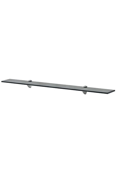 vidaxl Raft suspendat din sticlă, 90 x 20 cm, 8 mm