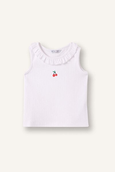 DeFacto Tricou cu gât rotund pentru fetițe H8226A526SM