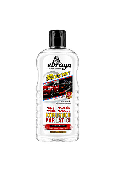 Ebrayn Deri, Vinil ve Plastik Koruyucu Parlatıcı 200 ml - Hidrofobik Su İtici...