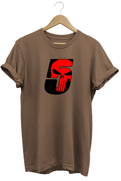 WİDİ Tricou unisex cu imprimeu Craniu, mărimea 5 – Design streetwear cu temat...