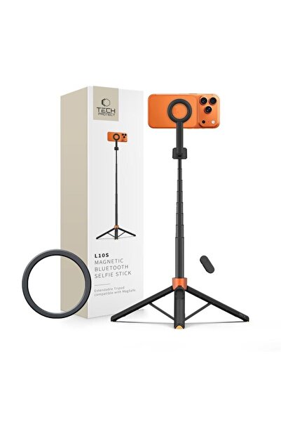 Tech-Protect L10S Magsafe Selfie Stick pentru telefoane cu trepied wireless