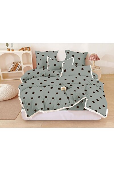 OEM Fine Cotton Duvet Cover Set with Stretchy – 6 pieces | 18681-TL