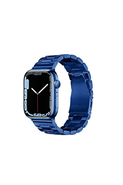 hoco. Hoco WA10 Grand Strap Ανοξείδωτο Ατσάλι Μπλε (Apple Watch 38/40/41/42mm...