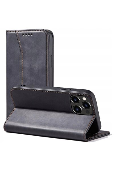 Hurtel Husă magnetică tip carte pentru iPhone 14 Pro Max cu funcție de suport