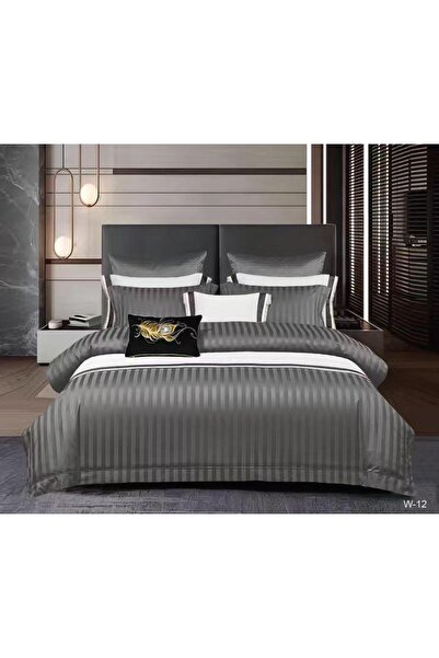 OEM Premium hotel Cotton Damask Duvet Cover Set - with Stretchy - 6 pieces | ...