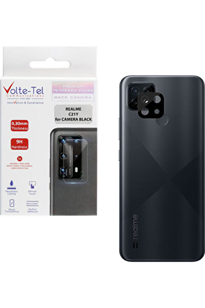 Other Volte-Tel 3D Καμπυλωτό Προστατευτικό Κάμερας από Σκληρυμένο Γυαλί Μαύρο...