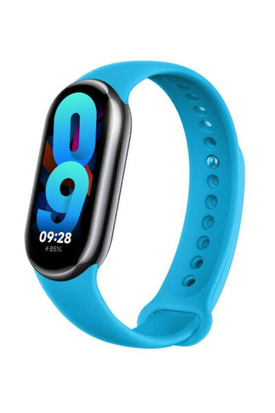 Xiaomi Λουράκι Σιλικόνης με Πείρο Ακουα Μπλε (Smart Band 8 / Smart Band 9)
