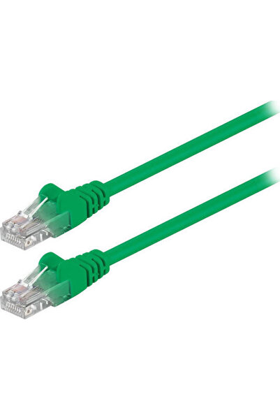 goobay Καλώδιο Ethernet U/UTP Cat.5e (Gigabit) 0,5μ Πράσινο Κωδικός: 68338