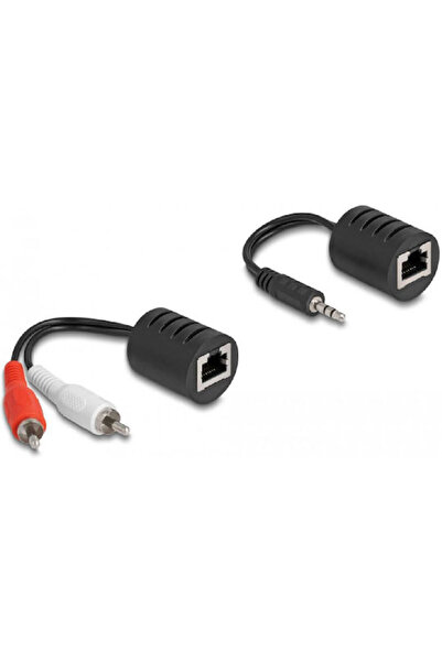 DELOCK Μετατροπέας RJ-45 θηλυκό σε 3.5mm / RCA αρσενικό 7 τεμάχια 87859