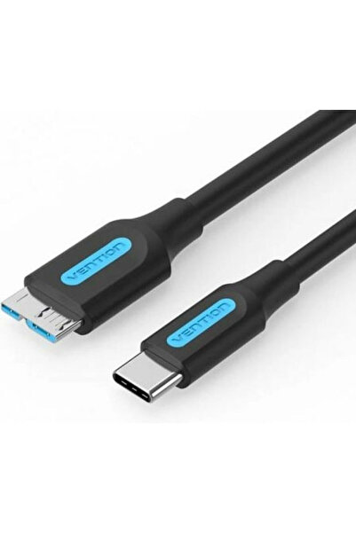 Vention Καλώδιο USB 3.0 USB-C Αρσενικό - Micro USB-B Μαύρο 1μ CQABF