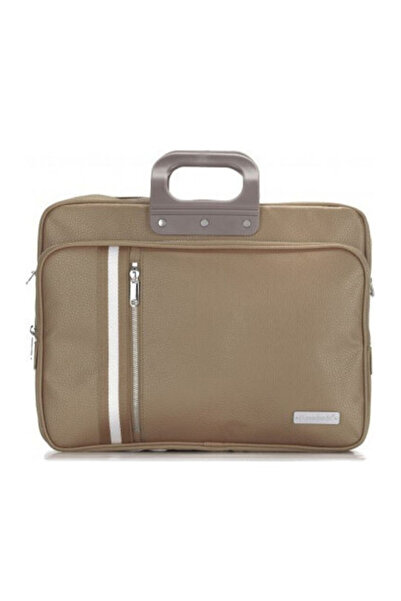 Bombata 24h Classic Club Τσάντα Ώμου / Χειρός για Laptop 15.6 " Μπεζ