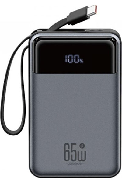 Xo PR267 Power Bank 20000mAh 65W με θύρα USB-A και θύρα USB-C Power Delivery ...
