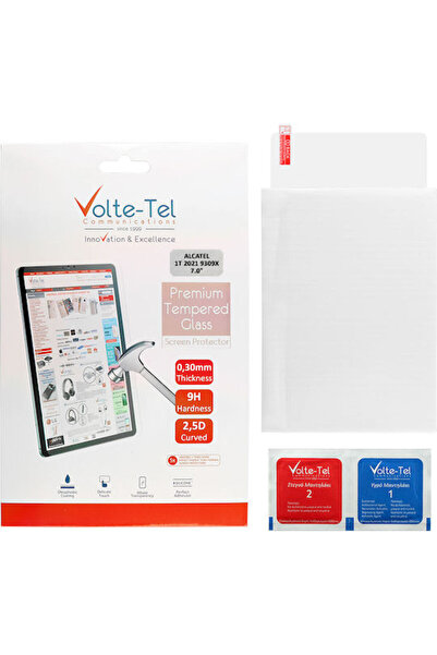 Other Volte-Tel 2.5D 0.3mm Πλήρης Κόλλα Σκληρυμένο Γυαλί (Alcatel 1T 2021 930...