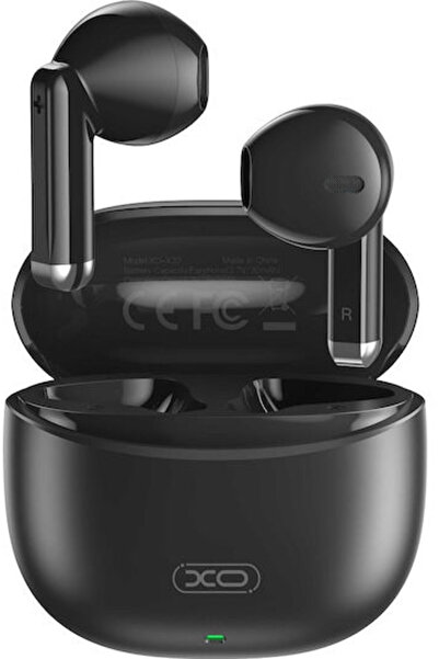Xo X33 Tws Ενδοωτικά Ακουστικά Bluetooth Handsfree με Θήκη Φόρτισης Μαύρα