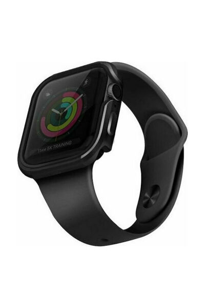 uniq Θήκη σιλικόνης Valencia σε γκρι χρώμα για Apple Watch 40mm
