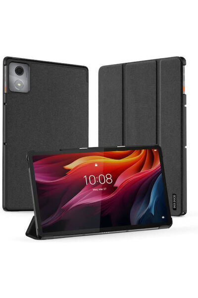 Dux Ducis Domo Αναδιπλούμενη Θήκη Ανθεκτική Μαύρη (Lenovo Tab K11 Plus)