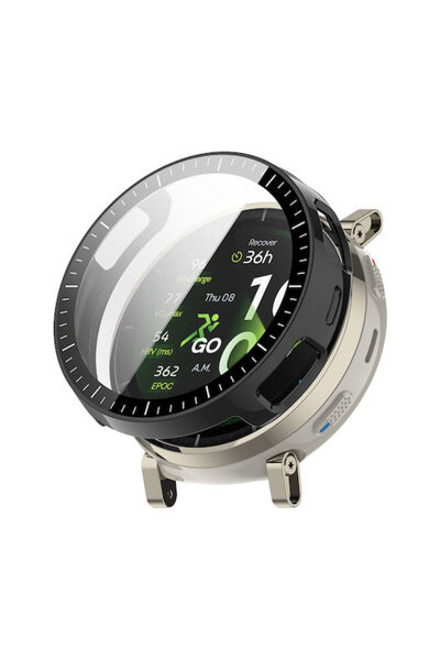 Techsuit Defense360 Pro Πλαστική Θήκη με Σκληρυμένο Γυαλί σε Μαύρο για Amazfi...