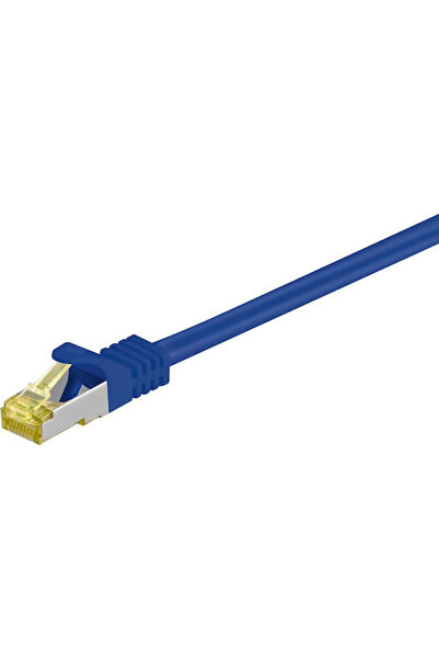 goobay Καλώδιο Ethernet S/FTP Κατηγορίας 7 1,5μ Μπλε Κωδικός: 91592