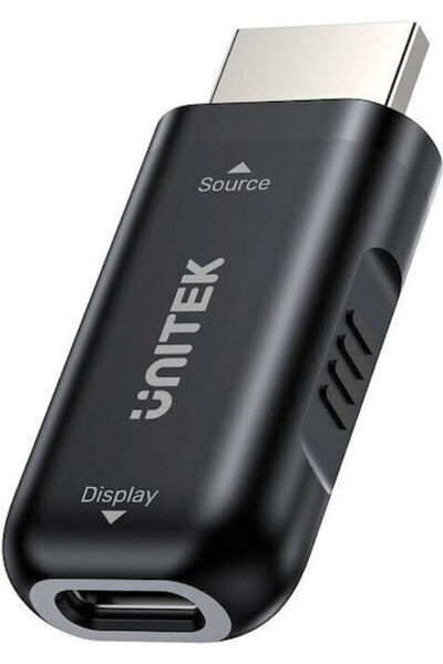 Unitek Μετατροπέας HDMI αρσενικό σε USB-C θηλυκό 1 τεμάχιο V1187BBK01
