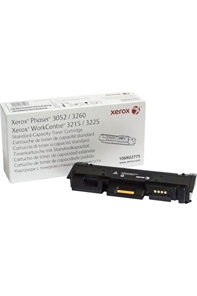 Xerox 106R02775 Γνήσιο Τόνερ Εκτυπωτή Λέιζερ Μαύρο 1500 Σελίδες