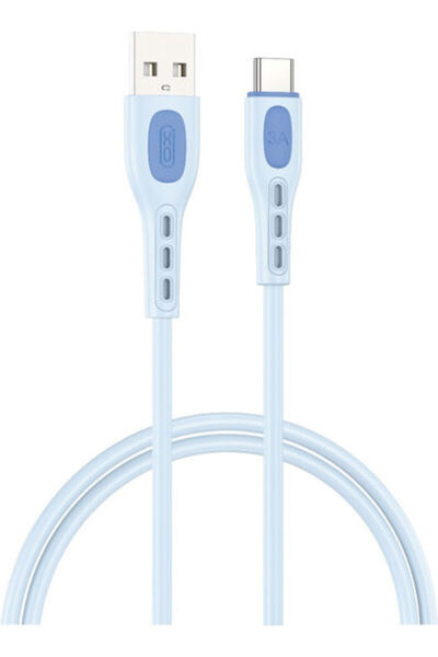 Xo Nb280 Καλώδιο USB 2.0 USB Type-C Αρσενικό - USB-A Μπλε 1μ