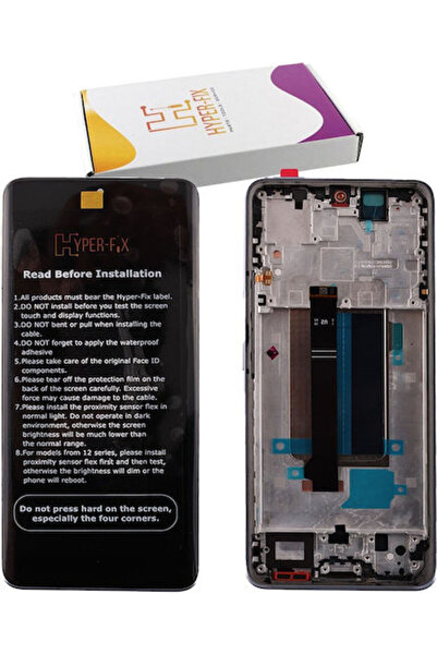 Hyper Οθόνη με μηχανισμό αφής και πλαίσιο για Xiaomi Redmi Note 13 Pro Plus 5...
