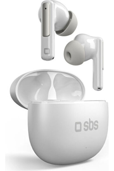 SBS Ενδοωτικά ακουστικά Bluetooth handsfree λευκά
