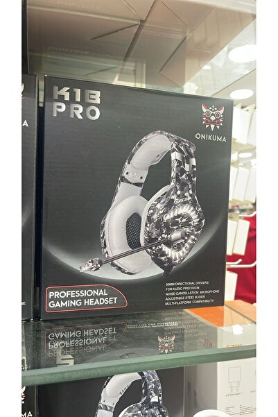 SMRSTORE ONIKUMA K18 Pro Kulaklık – Mikrofonlu Profesyonel Oyuncu Kulaklığı